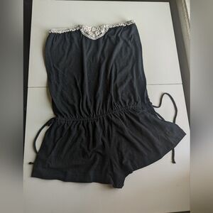 Lucky Brand strapless Romper Size M/L